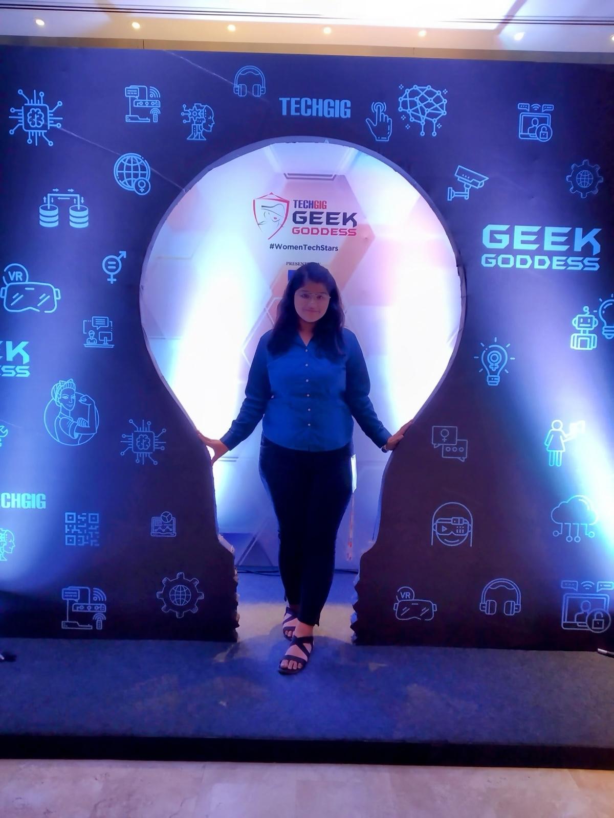 TechGig Geek Goddess event